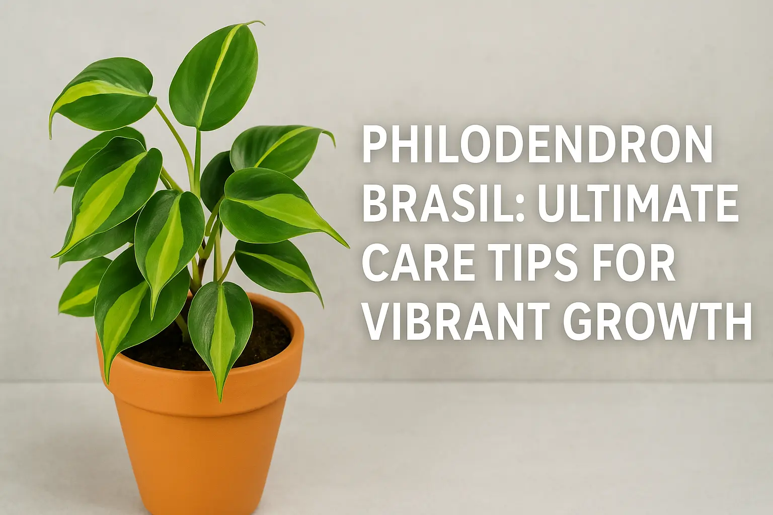 Philodendron Brasil: Ultimate Care Tips for Vibrant Growth
