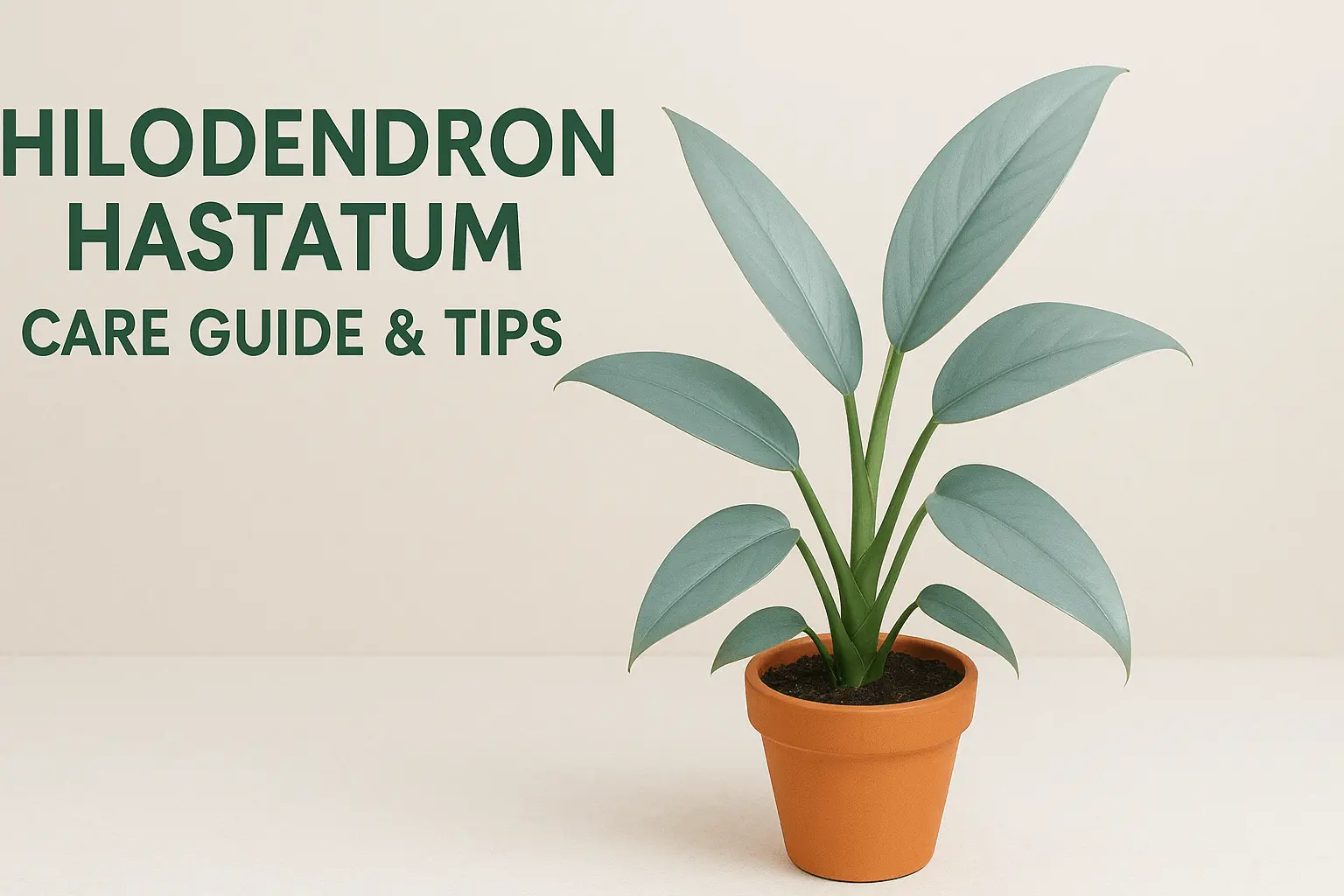 Philodendron Hastatum Silver Sword Philodendron: Care Guide & Tips