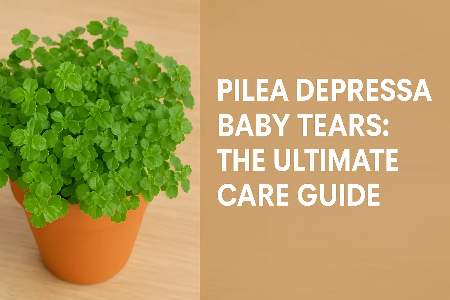 Pilea Depressa Baby Tears: The Ultimate Care Guide