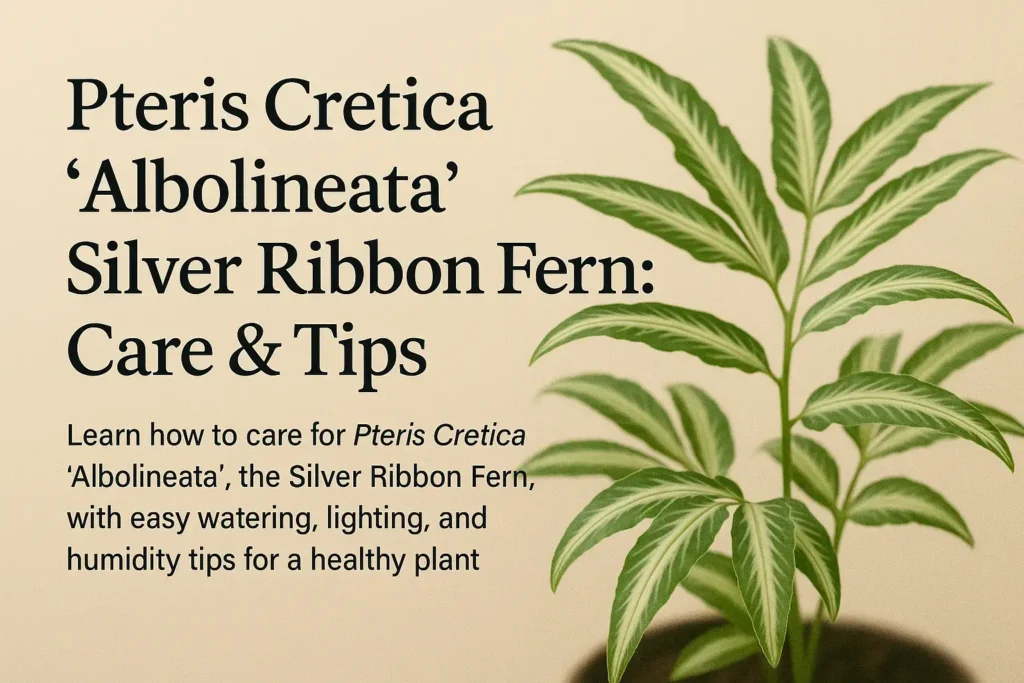 silver ribbon fern